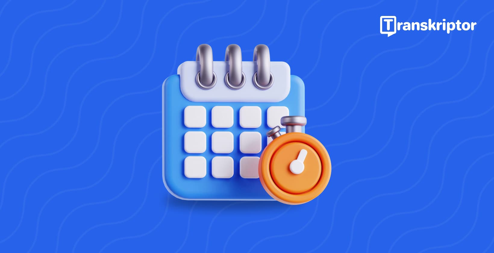 Kalender mit integriertem Timer, der die Zeitboxing-Methodik zur Produktivitätssteigerung und Fokussierung zeigt.