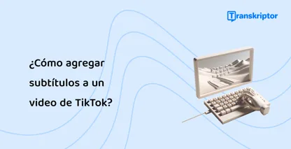 Una máquina de escribir vintage con teclas que forman un paisaje en su rollo de papel, que representa el proceso creativo de agregar subtítulos atractivos a los videos de TikTok.