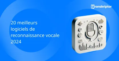 Top 20 des logiciels de reconnaissance vocale de 2024, dotés d’un microphone avec boutons de commande, pour le traitement de la voix.