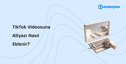 Kağıt rulosunda bir manzara oluşturan tuşlara sahip eski bir daktilo, TikTok videolara ilgi çekici altyazılar eklemenin yaratıcı sürecini temsil ediyor.