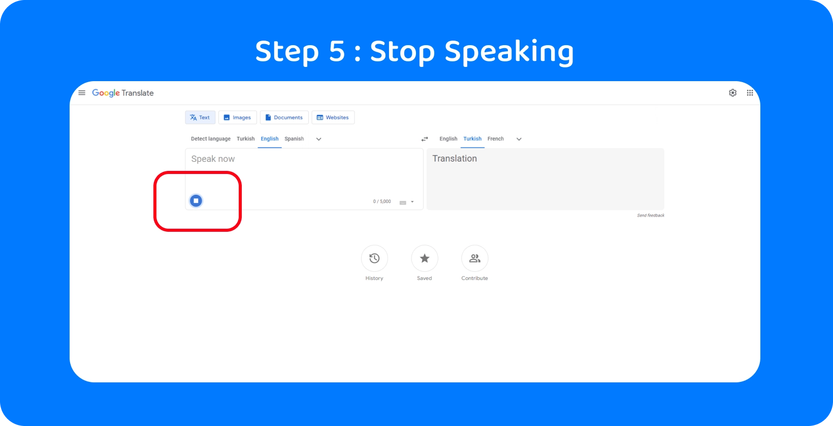 Google A Fordító előkészítve van az átírásra, és a hang szöveggé alakításának végső fázisaként szolgál.