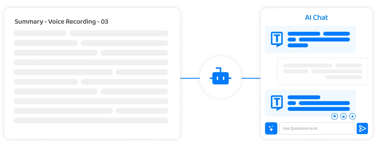 Service promoted as the best option for video transcription.