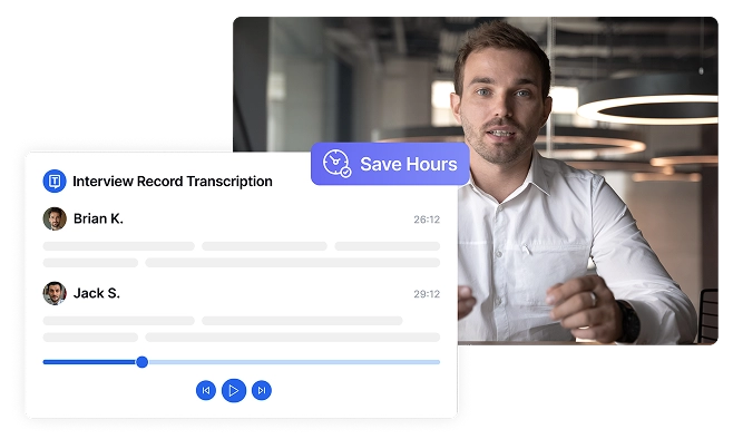 Інструмент на основі AI перетворює години інтерв'ю на структурований, доступний для пошуку текст із ідентифікацією мовця.