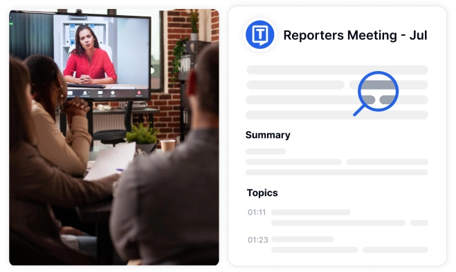 Never miss a detail with Transkriptor’s high-precision transcription tools for media.