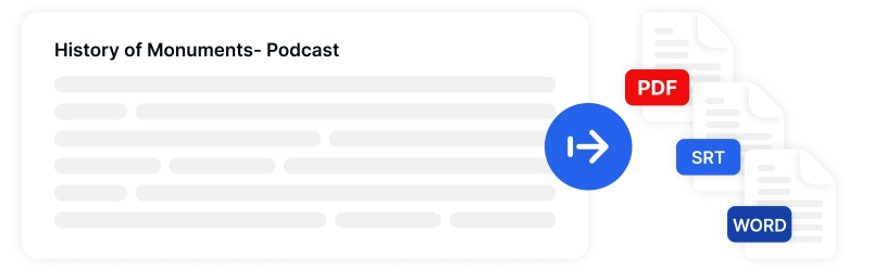 Slika koja prikazuje alate za optimizaciju podcasta za SEO kroz integraciju transkripcije.