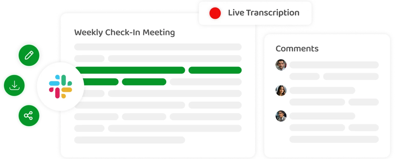 An image showing tools to stay organized and on track during meetings.