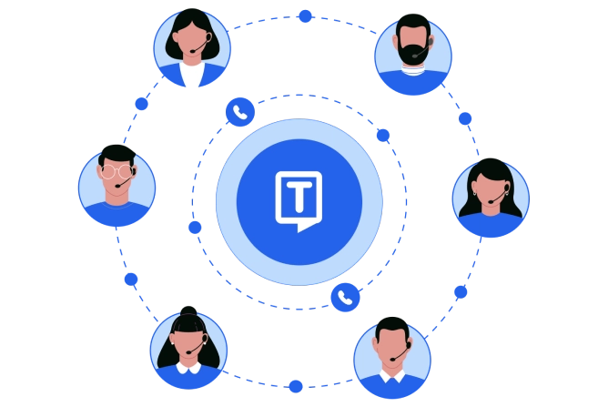 Transcribe and analyze phone calls with features like accurate transcription and actionable insights.