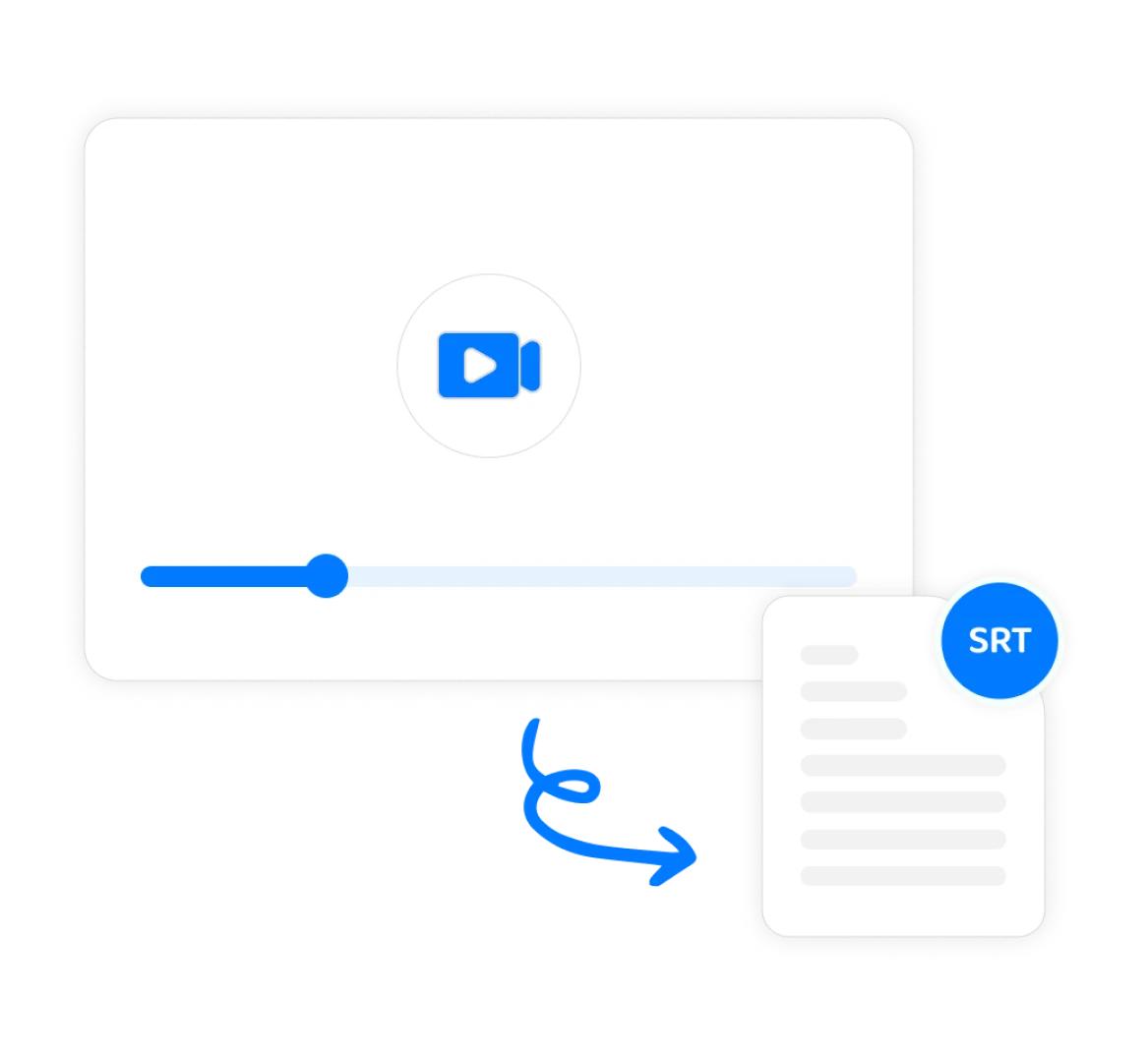 音声がテキストの文字起こしに変換されるショーケース。