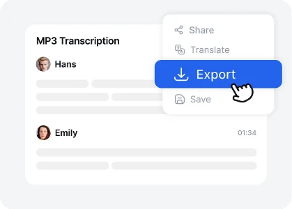Ekspor Transkrip Anda