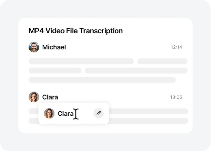Редагуйте вашу транскрипцію