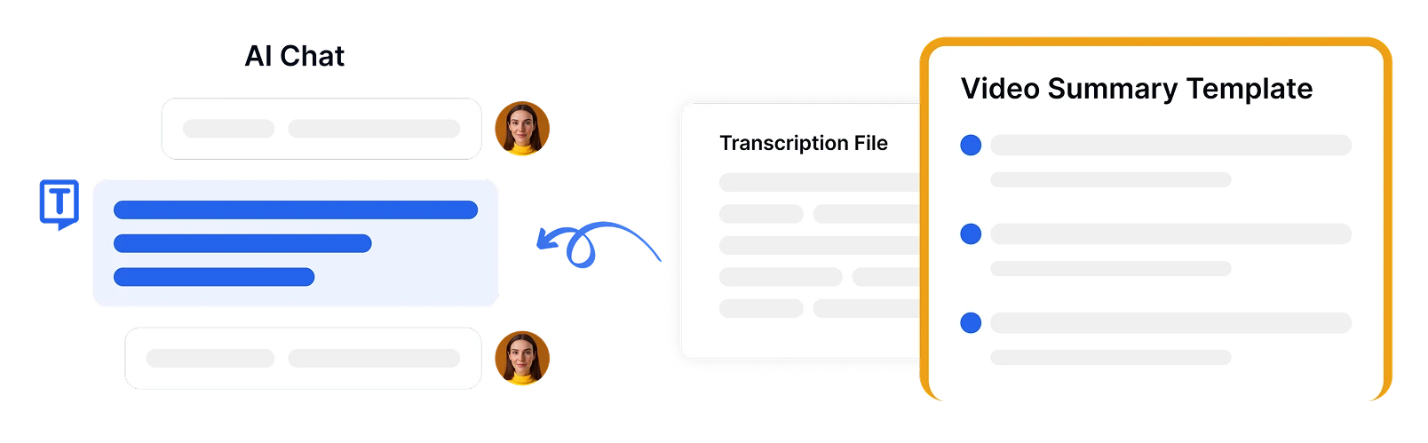 ट्रांसक्रिप्टर में उन्नत वक्ता पहचान स्वचालित रूप से वीडियो ट्रांसक्रिप्ट में विभिन्न वक्ताओं को स्पष्ट दस्तावेज़ीकरण के लिए लेबल कर रही है।