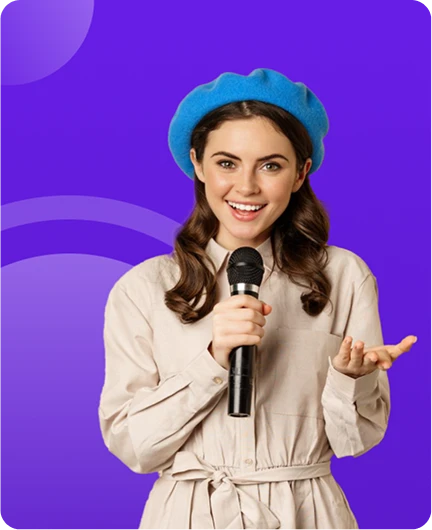 भाषा सीखने वाले जो ट्रांस्क्रिप्टर द्वारा संचालित बहुभाषी वीडियो ट्रांसक्रिप्शन से सबटाइटल और अनुवाद के साथ लाभ उठा रहे हैं।