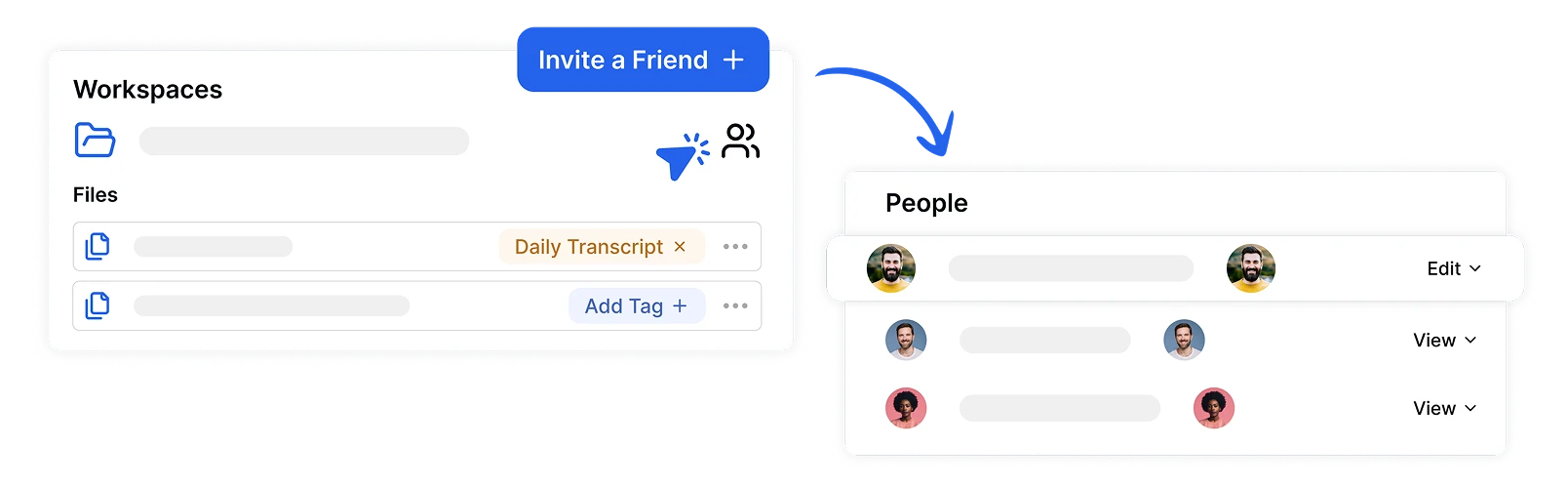 ट्रांसक्रिप्टर से PDF, Word, SRT, TXT सहित कई फाइल फॉर्मेट में अनुकूलन योग्य सेटिंग्स के साथ निर्यात योग्य वीडियो ट्रांसक्रिप्शन।